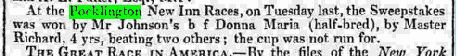 Pocklington Races May 1842