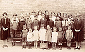 School Photo, 1928, Infants